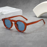 Classic sunglasses with wood grain pattern temples, small square frame for men, high quality sunglasses for women, fishing glasses with UV400 protection.