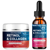 YOUNGCOME Retinol Face Cream with Hyaluronic Acid, Anti-Aging Moisturizer for Women and Men, Reduces Wrinkles and Dryness
