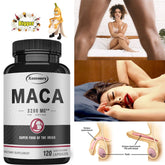 Maca - Performance athlétique, améliore la masse et l'endurance musculaire, la réparation musculaire et la résistance à la fatigue - 120 gélules