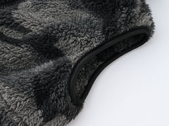 Boys' Solid Color Zip-Up Trench Coat, Children's Winter Coat