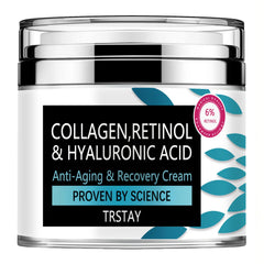 Collagen face cream with retinol and hyaluronic acid