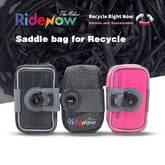 RideNow Matériaux recyclés Sac de vélo Sac arrière VTT Sac de selle de siège arrière de vélo de route Rapide détachable étanche Rangement de cyclisme