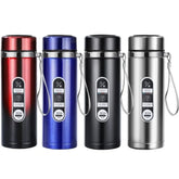 ThermosCup en métal de 1000ml, affichage intelligent de la température, tasse Thermos en acier inoxydable étanche, adaptée à la maison/bureau/extérieure Thermos