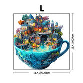 Fantastic wooden puzzle: ideal gift, stimulating family game and decorative craft for the home