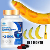 Supplément de ginseng américain biologique 100 % pur non OGM - 60 capsules soutient la santé reproductive, l'endurance d'énergie naturelle