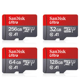 Sandisk carte Micro SD Ultra 32G 64G 256G carte mémoire 1 to C 10 512G Original 128G carte Flash Trans pour Smartphone bureau Nintend