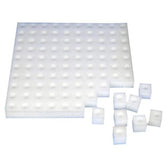 Hydroponic plant sponge, 100 pieces/sheet, garden growing, seedlings, soilless cultivation, planting tools, vegetables, nursery pots, trays