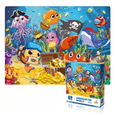 Children's puzzle toys, early education toys, kindergarten keepsake gifts, thinking and practical skills exercise, 48 pieces