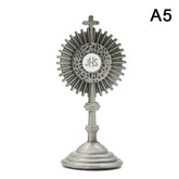 Christian and Catholic Communion Statue, Golden Jesus Areas, Inum Retrievers, Home Office Table Decoration, Cross Figurine, Religious Gift