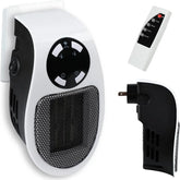 Wall-plug electric heater, energy-efficient, low noise, portable heaters for indoor use, room, tablespoon