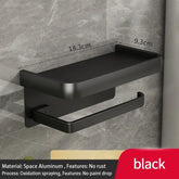 Bathroom tissue box, bathroom storage rack, toilet paper, toilet roll, mobile phone, wall-mounted, no
