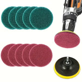 Kit de brosse de forage électrique, brosse de nettoyage électrique, outil pour carrelage de voiture, brosse de salle de bains, salle de bains, cuisine, brosses à récurer en plastique