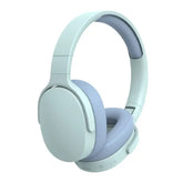 Wireless Bluetooth Headphones, On-Ear HiFi Stereo True Sports Earphones, TF Card Slot, AUX Input, Music Player with Microphone, HD Audio