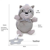 Sensory hanging rattles for newborns, soft early learning toys, plush stroller for children, car bed for infants, crib with teething ring for toddlers