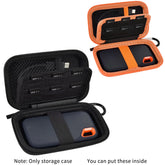 Étui Compatible avec SanDisk 1 To 2 To 4 To 500 Go/pour disque dur externe SSD PRO Extreme Portable, carte mémoire SD SDXC