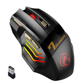 7-button wireless mouse, rechargeable gaming mouse, ergonomic computer mouse for PC, gamer mouse, laptop accessories