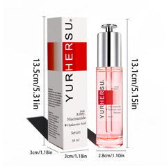 Niacinamide Solution: a translucent and delicate feel, like before