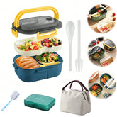 Boîte à déjeuner mignonne pour enfants, compartiments pour micro-ondes, Bento, école, Camping en plein air, pique-nique, récipient alimentaire Portable