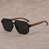 Lunettes de soleil à Grain de bois pour hommes lunettes de soleil à Grain de bois lunettes pour hommes lunettes polarisantes lunettes de Protection UV