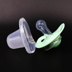 Baby pacifier with lid, 2 pieces/pack, for daily and nighttime use