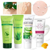 Gel expeatant pour le visage e Vera, gIslande expeatant pour le visage, nettoie, élimine les points noirs, hydrate, rétrécit les pores, soins de la peau, rentabilité, 30g-100g