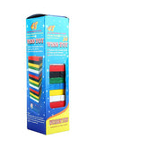 Parent-child board game, solid wood puzzle, tall stacking tower, children's drawing nights