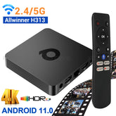 IOTWE T95Q 8K Support Android13.0 TV Box 4GB+16/32/64/128GB 2.4G/5G WIFI Smart Media Player HDMI 5G 60Hz OVP AV NOUVEAU Décodeur TV