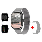 H9 Smart Watch for Men and Women, 2.01'' Full Touch Screen, Sport Fitness Tracker Smartwatch, BT Call, Digital Wristwatch, 5 Pieces