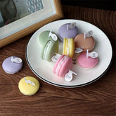 Bougies réalistes en forme de Macaron, 1/5 pièces, cire de soja parfumée pour la décoration de la maison, fête de mariage, nouvel an, atmosphère Festive, cadeaux aromatiques