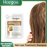 Shampoing Anti-perte de cheveux pour la croissance des cheveux, follicules nourrissantes, soulagement des démangeaisons du cuir chevelu, frisottis secs, pointes fourchues, réparation des cheveux endommagés