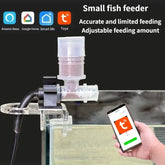 Best Automatic Fish Feeder - Smart WiFi Aquarium Feeder, Timed Remote Controlled Aquarium Food Dispenser, Fish and Shrimp Food