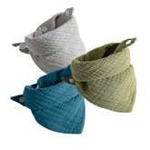 Bavoirs Bandana pour bébé, bavoirs bave pour garçons filles, bavoirs dentition unisexes, confortables absorbants, pour