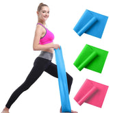 Bandes de résistance Pilates Yoga Sport entraînement Fitness exercice maison gymnastique bande élastique en caoutchouc naturel Latex Yoga accessoires