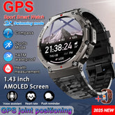 T-rex 3 Ultra GPS Smartwatch, 5 ATM Waterproof, Built-in Dual Band GNSS Compass, Military 170+ Sport Smartwatch for Men, 2025 New Watch