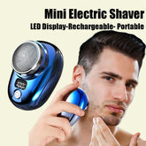 Rasoir électrique pour hommes, Charge USB, Mini rasoir de voyage de poche, confortable, facile à transporter, tondeuse à cheveux pour barbe et corps
