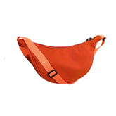 Women's bag – A round nylon bag with a shoulder strap, suitable for travel, school or shopping.