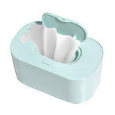 Baby wipe warmer with digital display, large capacity, 62-port USB dispenser, adjustable temperature heating