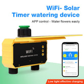 Contrôleur de Synchronisation d'Irrigation Solaire, Système existent Intelligent pour Jardin, Valve avec Capteur de Pluie, WIFI
