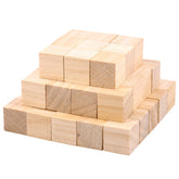 Linden wood carving block, 6/10/50 pieces, natural cork, wood craft, portable carving art supplies suitable for beginners/craft enthusiasts