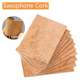Bouchons d'interface incurvés pour col de Saxophone, pour Alto/ténor/Soprano, Kit universel de remplacement de feuille de liège, accessoires pour vent