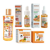 Sérum blanchissant pour le visage au curcuma, anti-d'effets, ration des taches foncées, éclaircissant pour le visage, huile de curcuma Regina