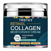 Crème hydratante visage homme, crème collagène visage à l'acide hyaluronique jour et nuit nourrissante et hydratante pour homme (50 ml 1.