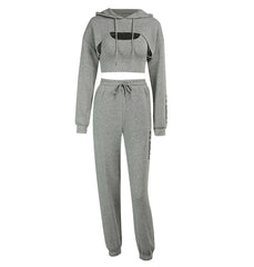 Fashion Printed Sports Three Piece Suit