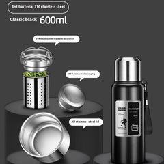 316 Stainless Steel Liner Vacuum All-steel Thermal Pot
