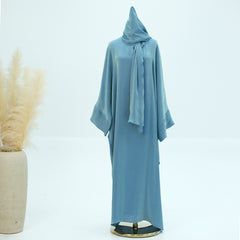 Robe longue élégante et colorée en tissu