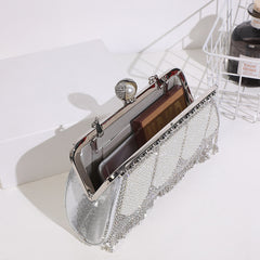 Heavy Industry Tassel Dinner Clutch Chinese Style