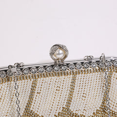 Heavy Industry Tassel Dinner Clutch Chinese Style