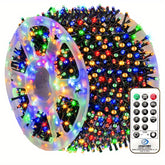 900LED 295FT Outdoor Christmas String Lights, Plug in Fairy Light with Remote Control 8 Modes & Timer, Decoration for Home Garden Yard Xmas Wedding