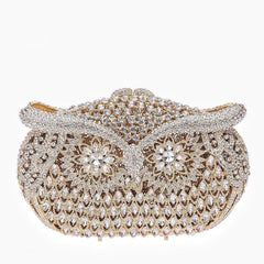 Hollow Out Jewel Bag Banquet Diamond Fashion