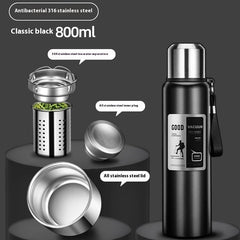 316 Stainless Steel Liner Vacuum All-steel Thermal Pot